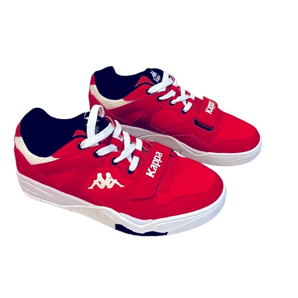 Authentic Kappa Atlanta 5 Red & White Tennis Shoe Sneaker Size: 9 - Picture 6 of 6